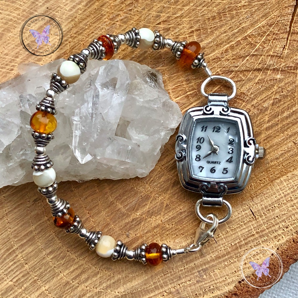 Crystal bracelet 2025 watch