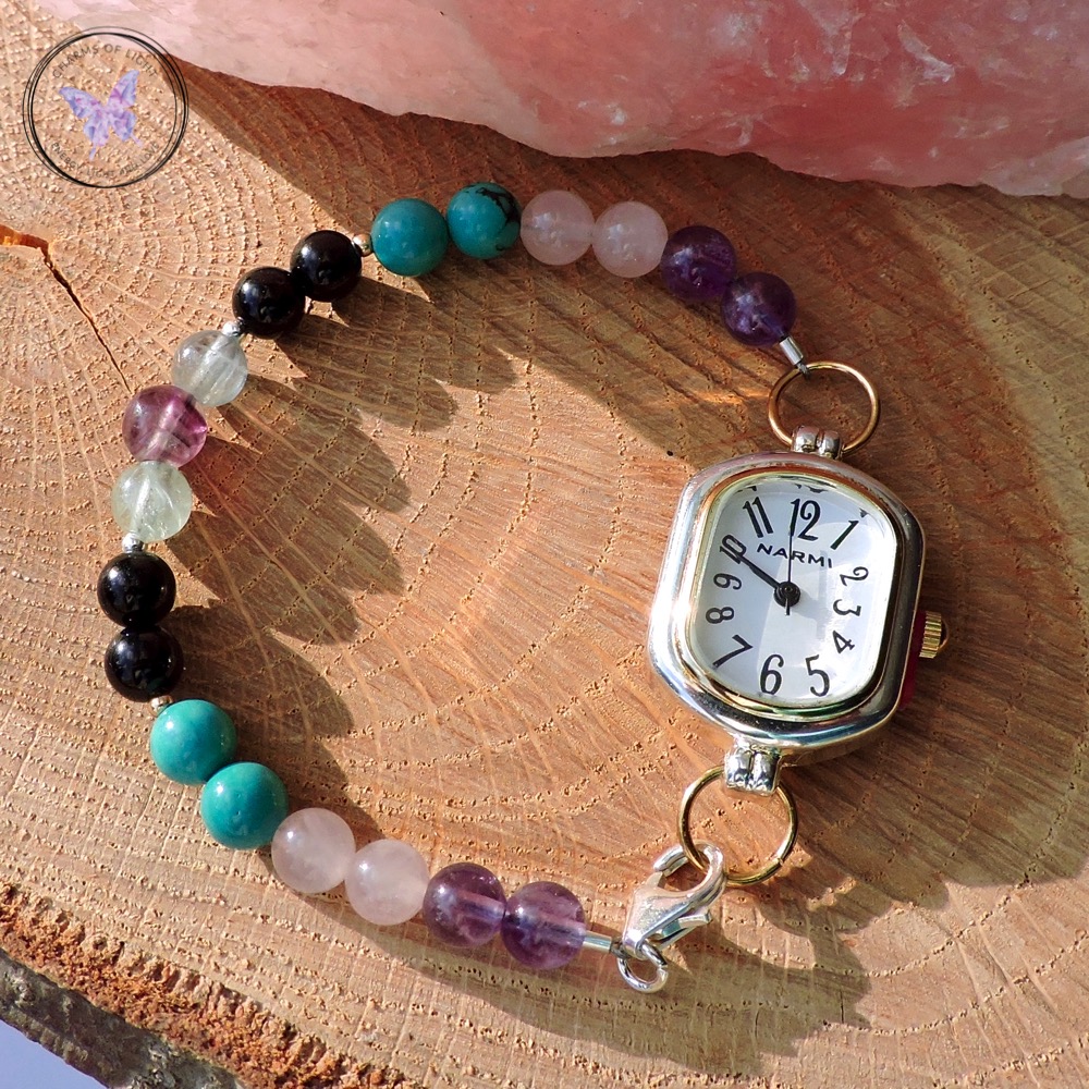 Healing Gemstone Bracelet Watches | Charms Of Light - Healing