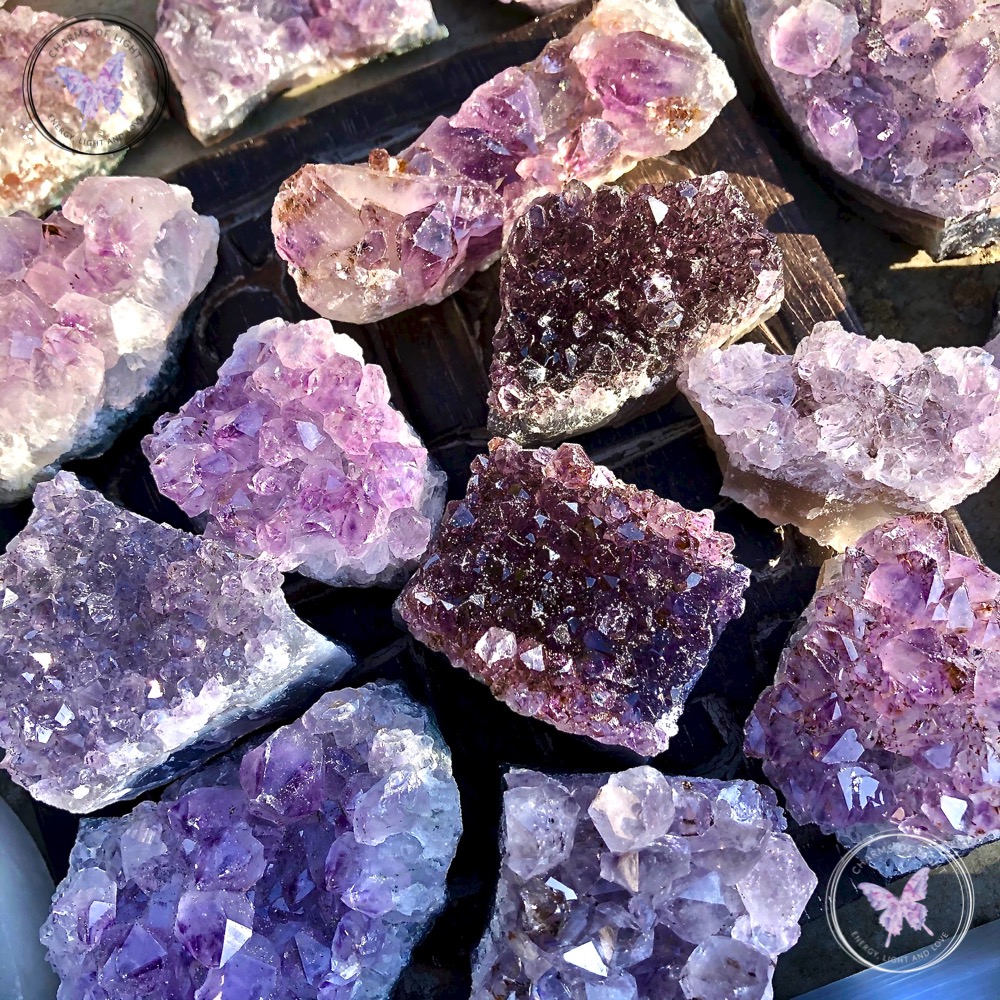 Amethyst Druze Clusters (Medium)