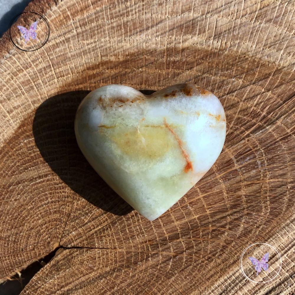 Onyx Crystal Heart