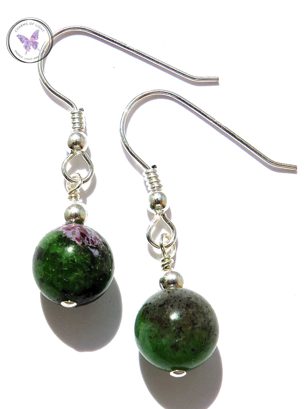 Anyolite - Ruby Zoisite - Earrings