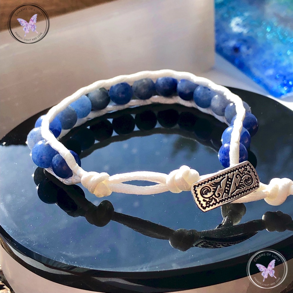 Blue Aventurine 8mm Wrap Bracelet