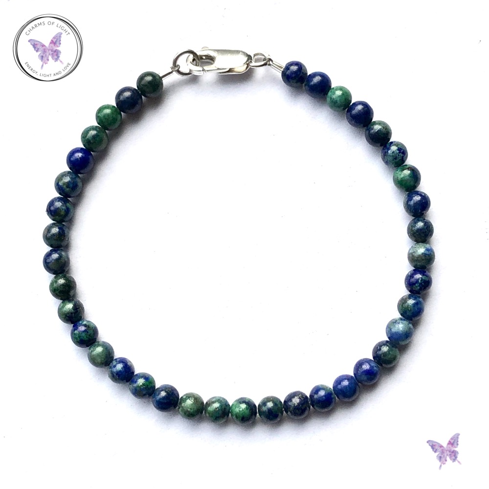 Chrysocolla Beaded Bracelet