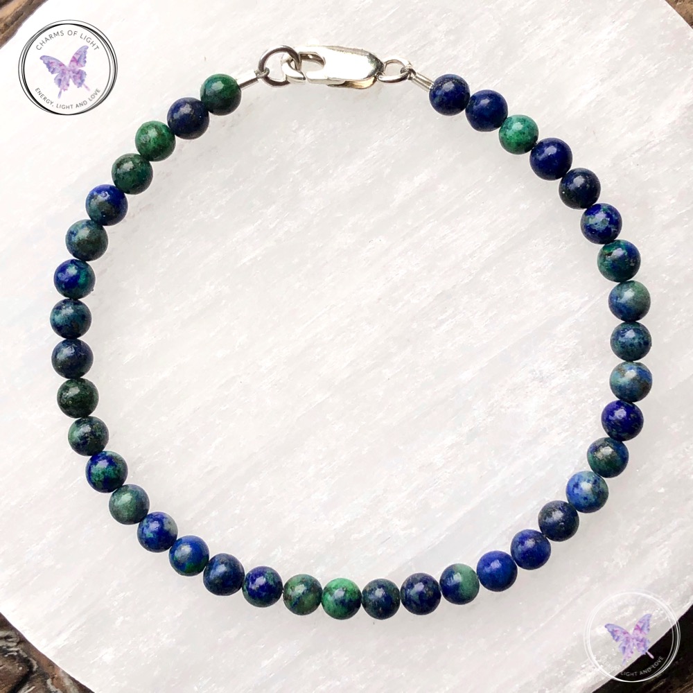 Chrysocolla Beaded Bracelet