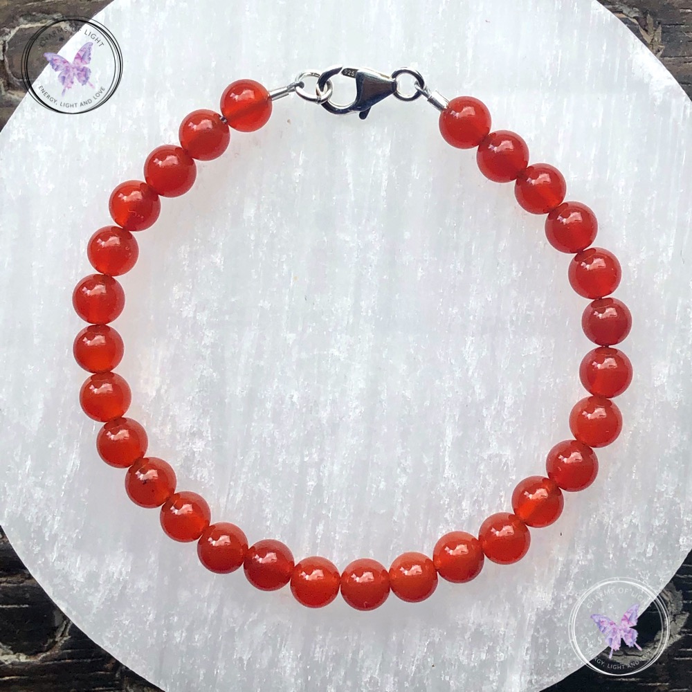 Classical Carnelian Healing Bracelet