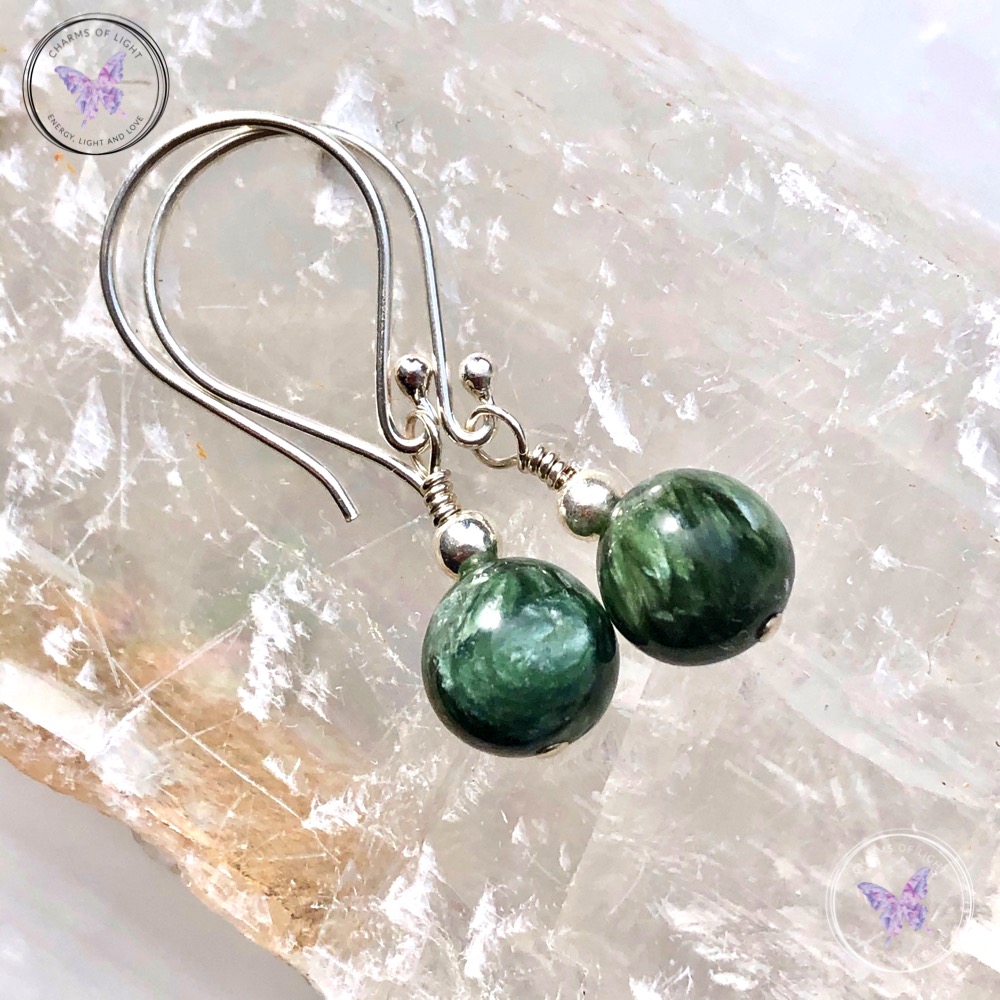 Seraphinite Earrings