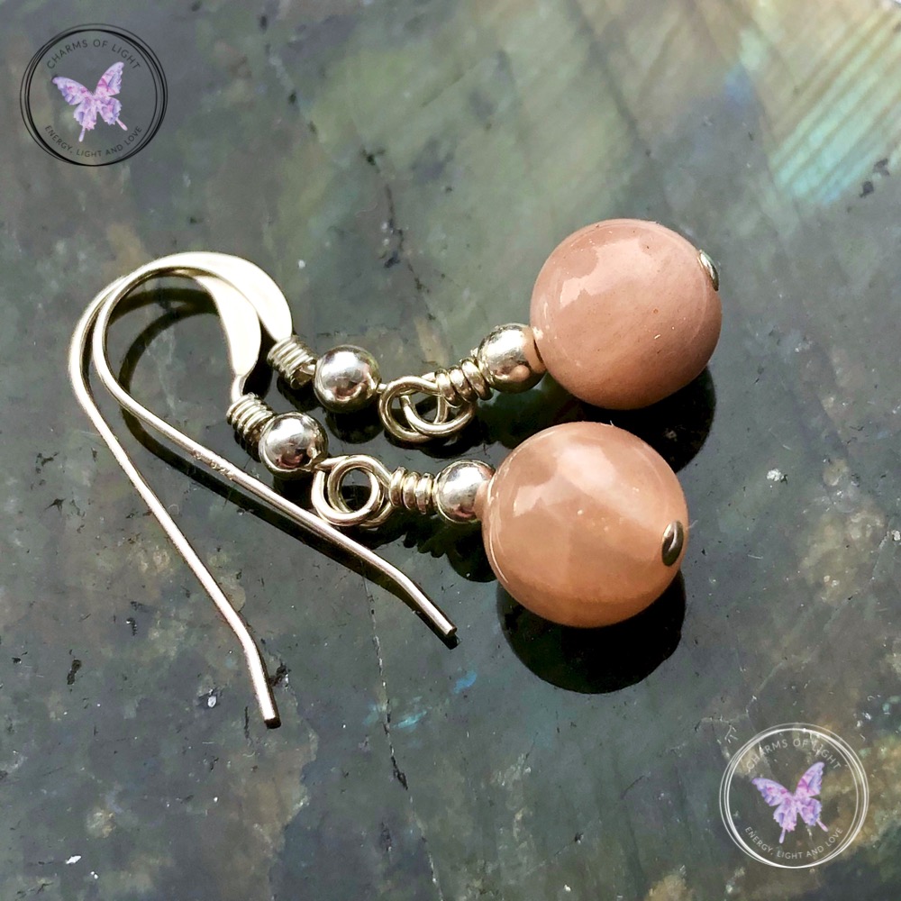 Sunstone Earrings