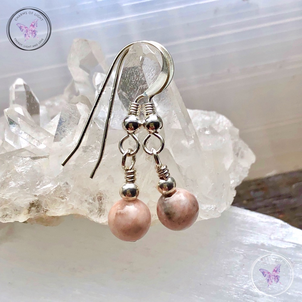 Classical Zebra Jasper Earrings