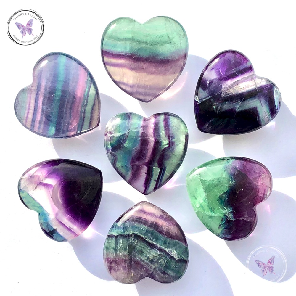 Fluorite Hearts