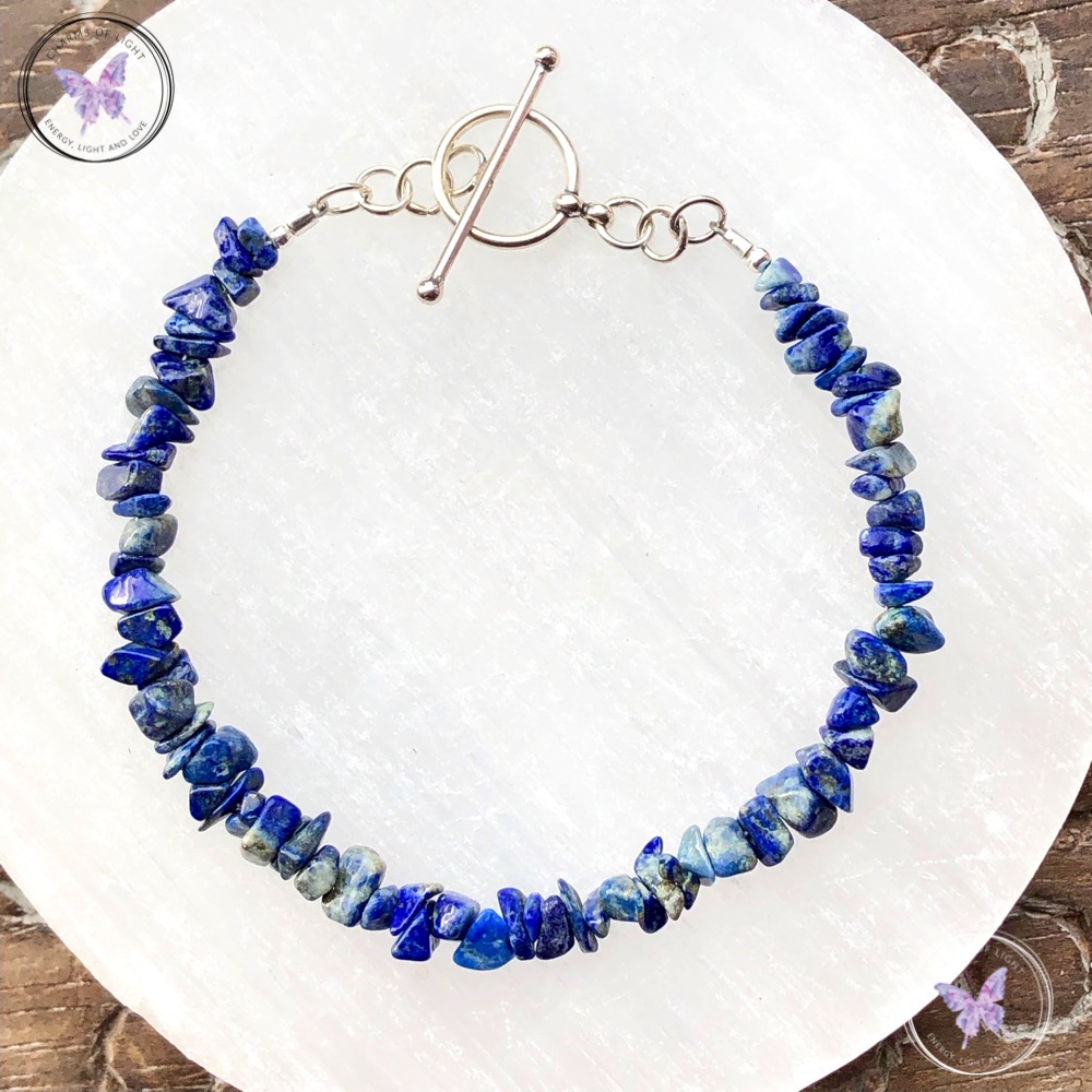 Lapis Lazuli Chip Bracelet