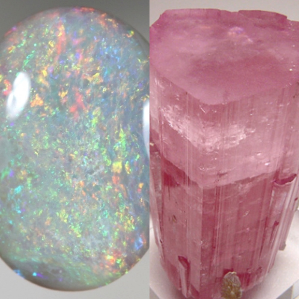 October Birthstones – Opal & Pink Tourmaline | Charms Of Light®