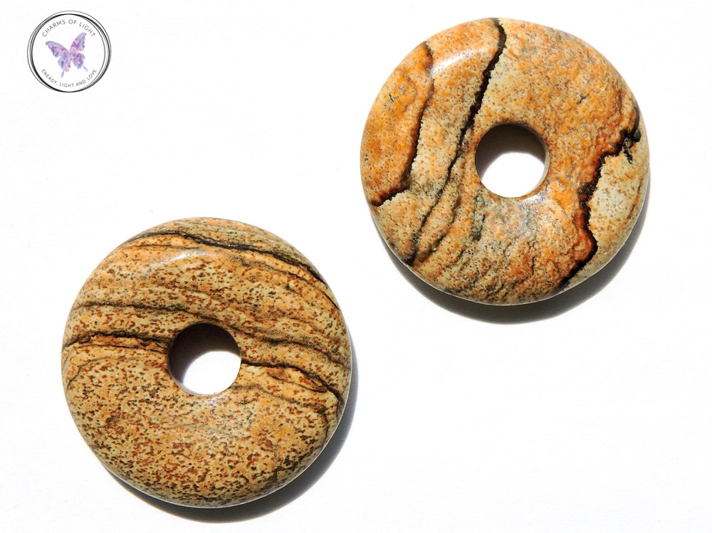 Picture Jasper Pi Stone Donuts