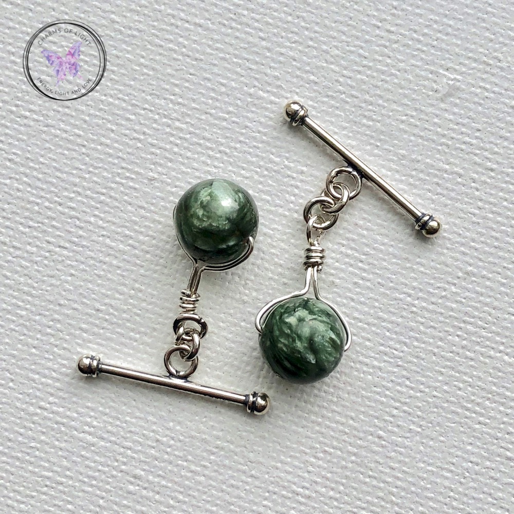 Seraphinite Chain Cufflinks