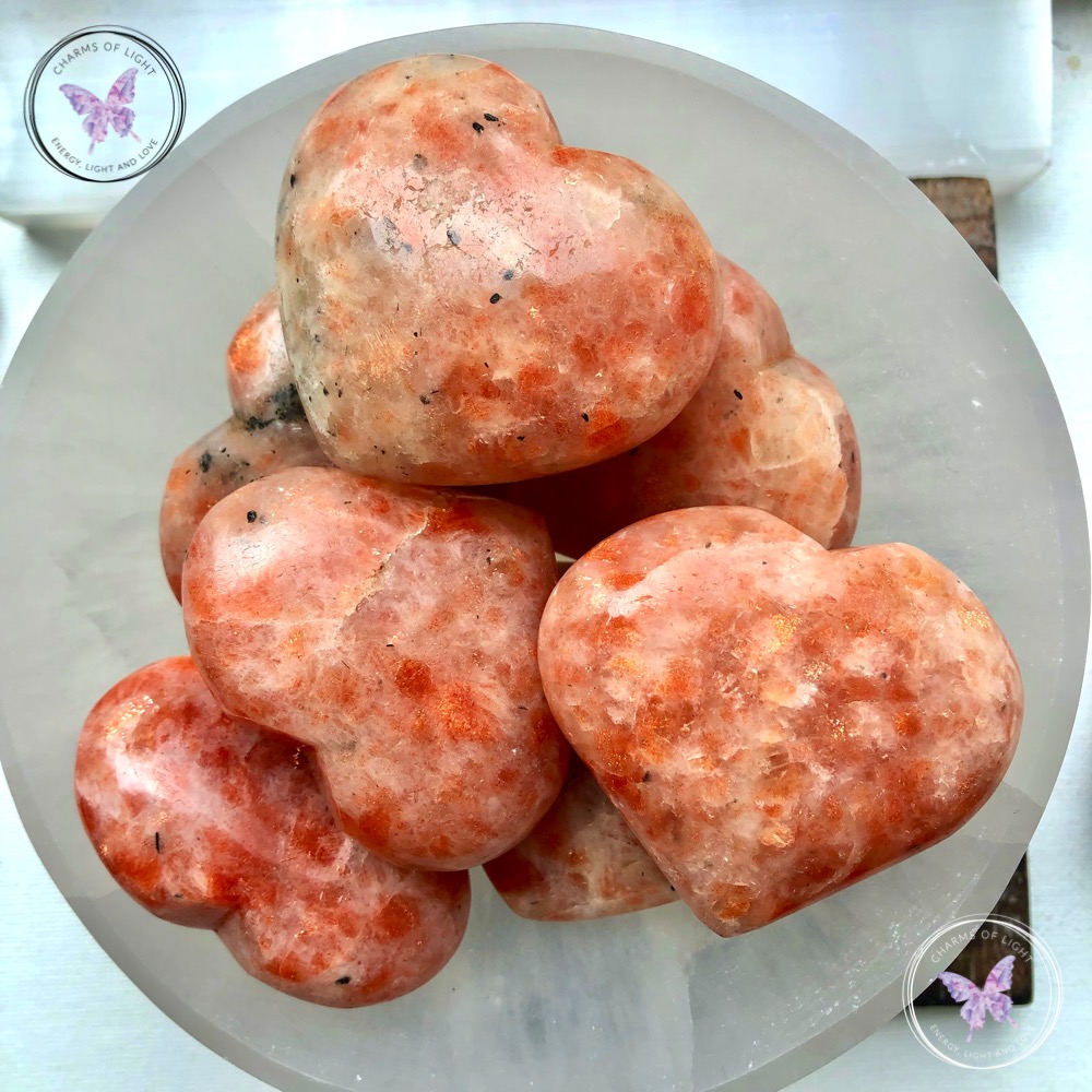 Sunstone Heart 60mm