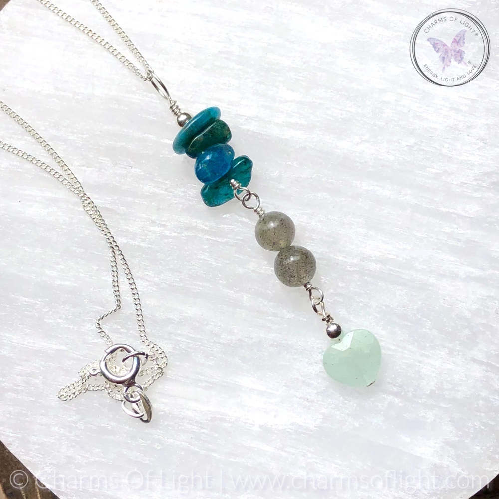 Healing on sale chakra necklace