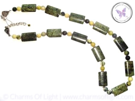 Yellow Turquoise Necklace